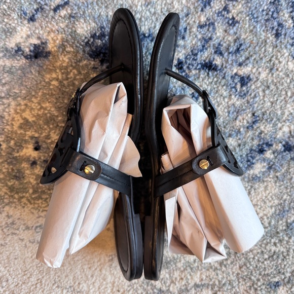 Tory Burch Miller Sandal - Black- size 7 - Picture 3 of 12